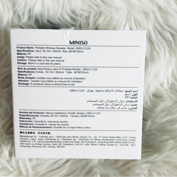 Portable Wireless Speaker Model: EBS3-21229 - Picture 2 of 2